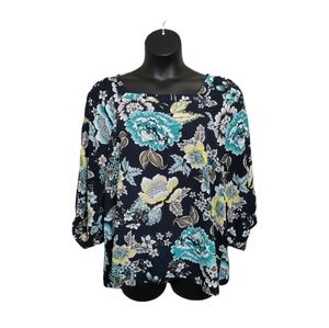 SIZE XL LOFT, Floral Dress Top EUC